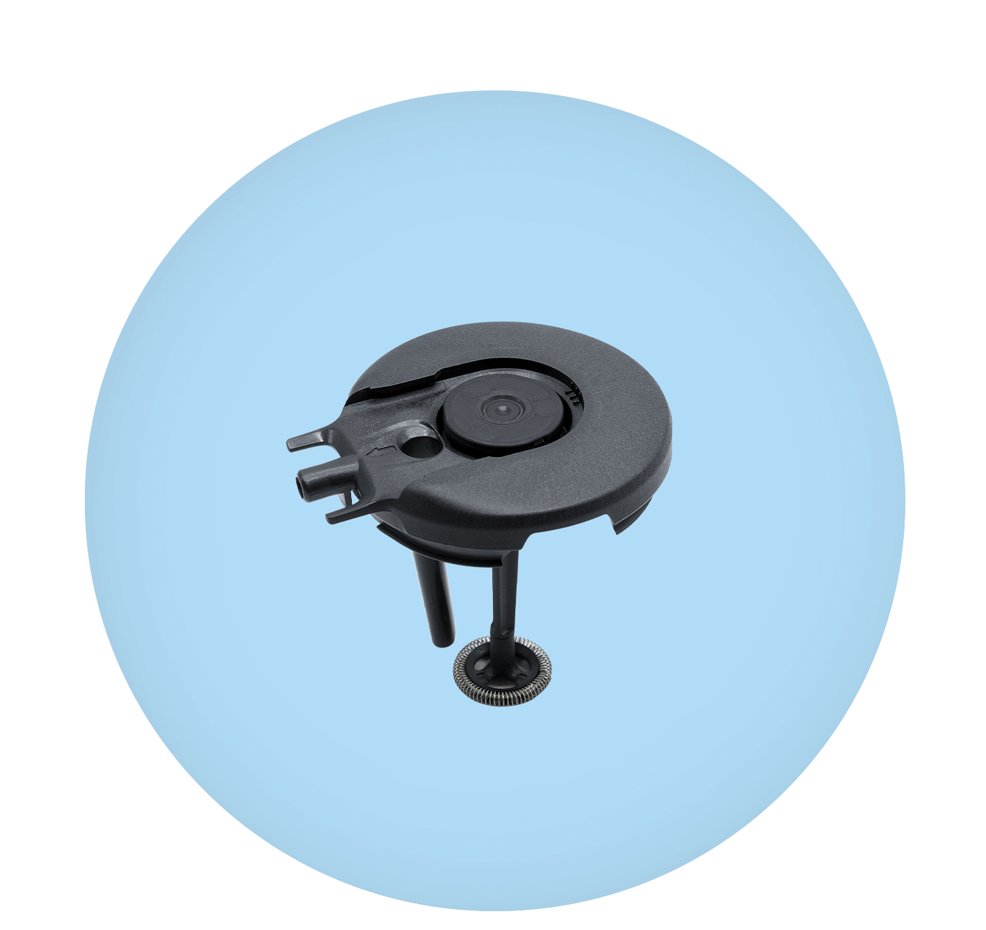 Lid with integrated Milk Frother for Lavazza Assoluta