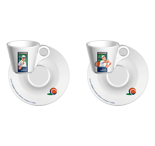 Limited Edition Sinner Espresso Cups & Saucers (Set of Two)
