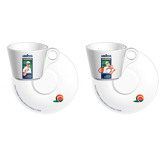 Limited Edition Sinner Cappuccino Cups & Saucers (Set of Two)