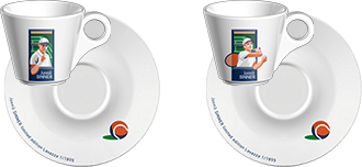 Limited Edition Sinner Espresso Cups & Saucers (Set of Two)
