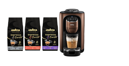Lavazza Assoluta Bean-to-Cup and Espresso Bundle
